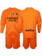 Billige AC Milan Keeper Bortedraktsett Barn 2024-25 Langermet (+ Korte bukser)
